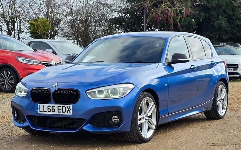 Used BMW 116 M Sport 116 HP (85 kW) 2016 Blue Hatchback
