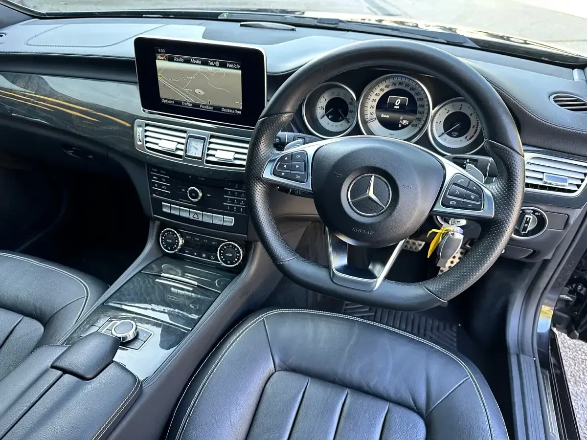Used Mercedes CLS220 AMG Line Premium 2015 Black Coupe