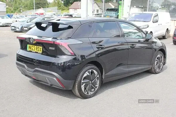 Used MG MG4 EV Trophy 150 kW (204 HP) 2023 Black Hatchback