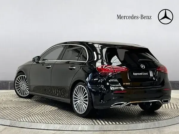 Used Mercedes A180 AMG Line Premium Plus 136 HP (100 kW) 2024 Black Hatchback