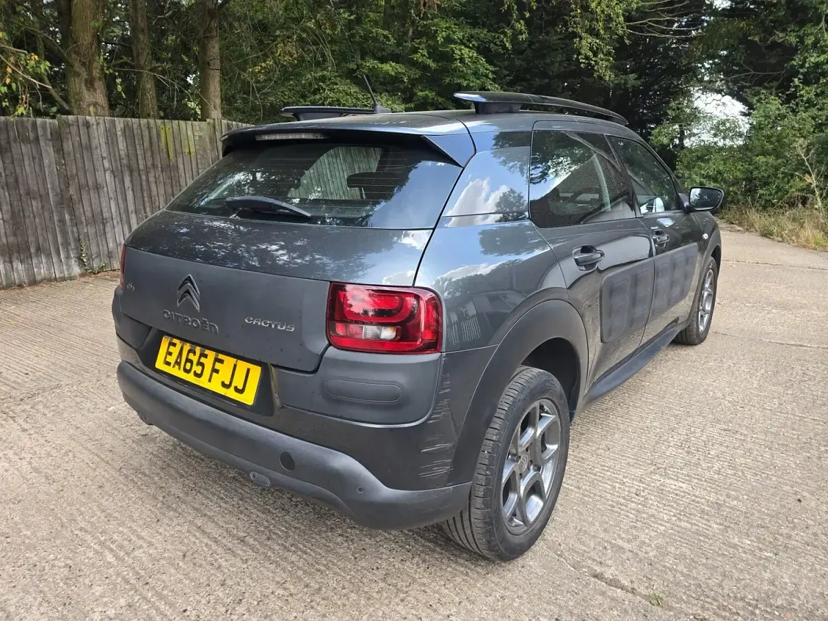 Used Citroën C4 Cactus Feel 100 HP (73 kW) 2015 Grey Hatchback