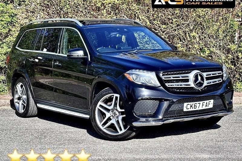 Used Mercedes GLS350 AMG line 2017 Black SUV