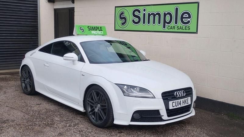 Used Audi TT Black Edition 170 HP (125 kW) 2014 White Coupe