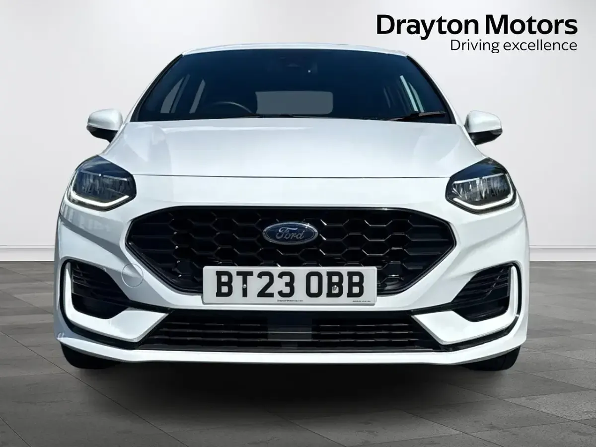 Used Ford Fiesta ST-Line X 125 HP (91 kW) 2023 White Hatchback