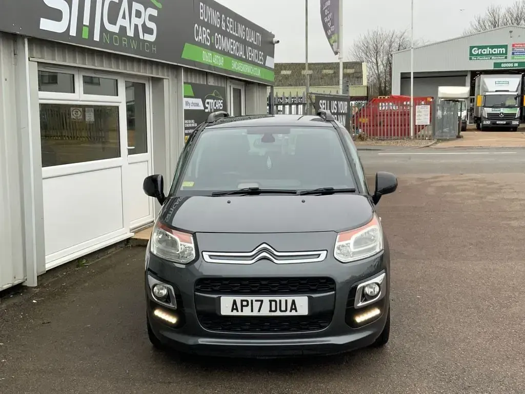 Used Citroën C3 Picasso Platinum 100 HP (73 kW) 2017 Grey MPV
