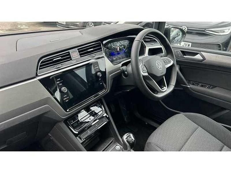 Used VW Touran Match 150 HP (110 kW) 2025 Grenadilla black metallic MPV