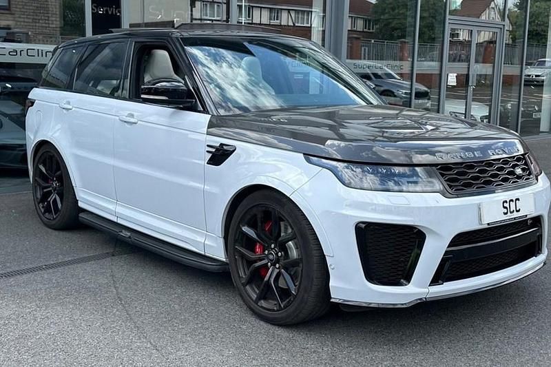 White Used 2022 Land Rover Range Rover Sport SVR SUV | £49,995 (Super price) - Image 1/1