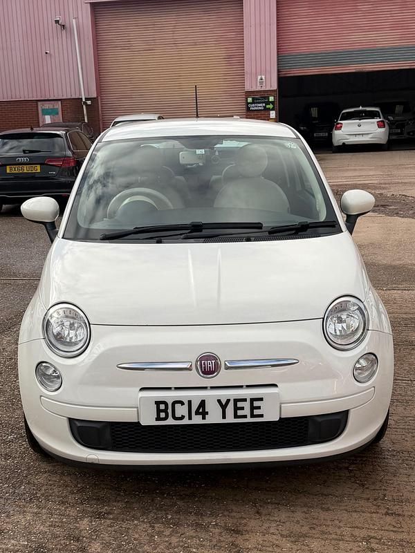 White Used 2014 Fiat 500 Hatchback | £4,850 (Super price) - Image 1/4