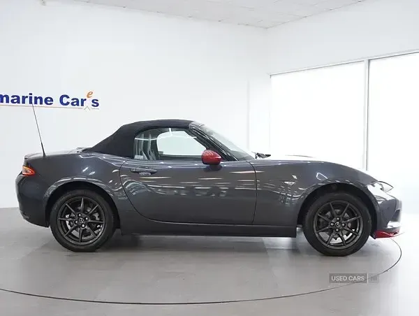 Used Mazda MX5 131 HP (96 kW) 2017 Grey Cabriolet