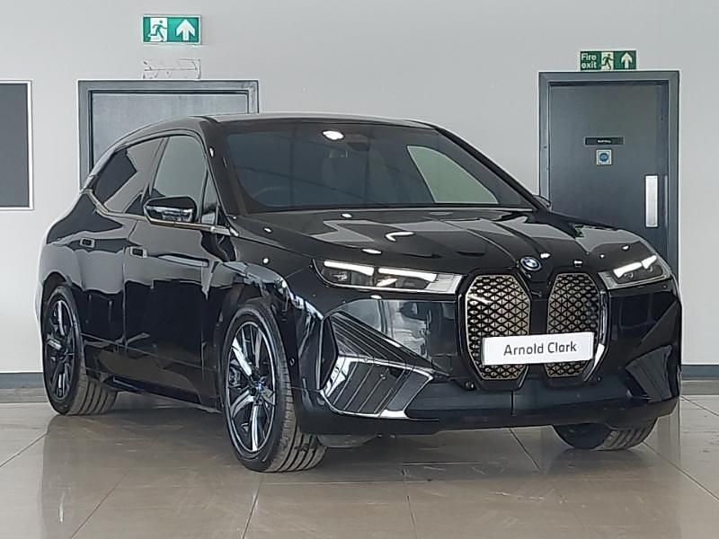 Black sapphire Used 2023 BMW iX M Sport SUV | £36,998 (Fair price) - Image 1/4
