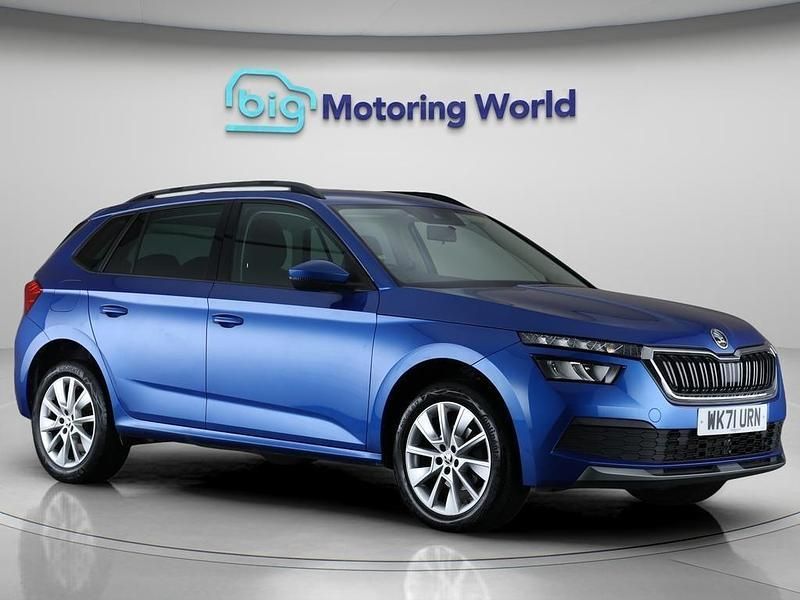 Blue Used 2021 Skoda Kamiq SE SUV | £11,700 (Fair price) - Image 1/4