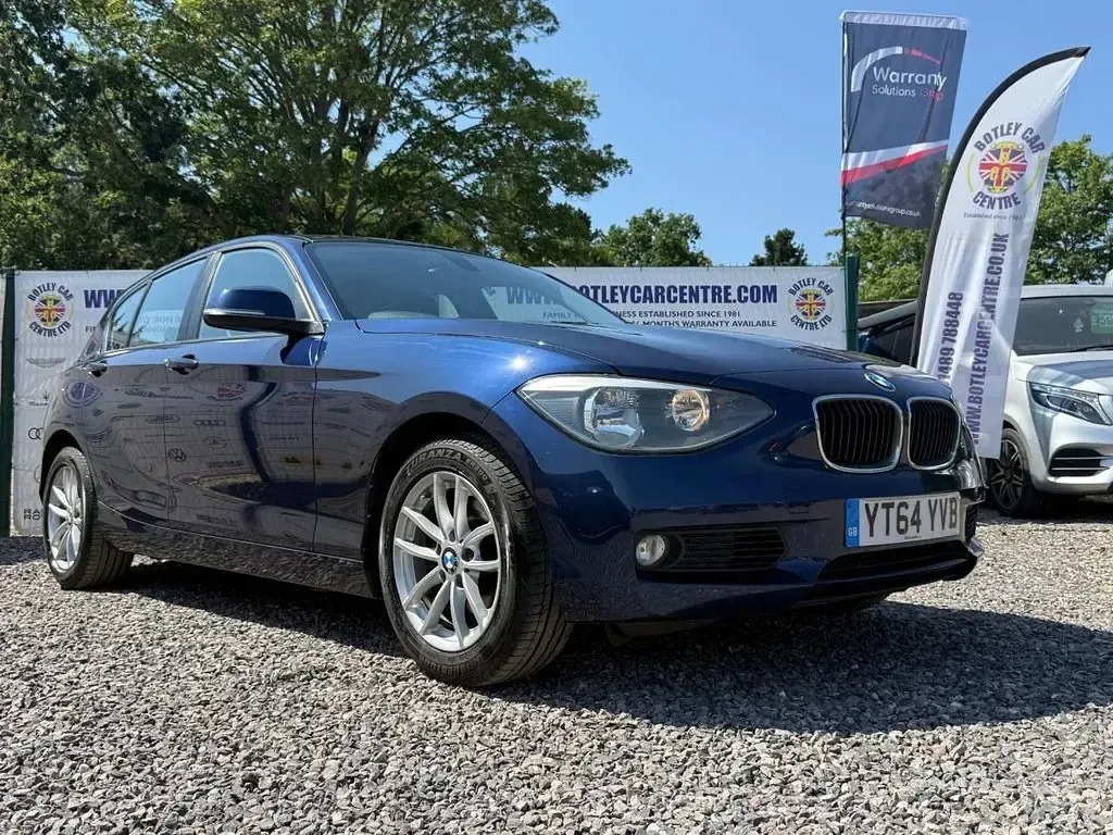 Used BMW 120 Performance 184 HP (135 kW) 2014 Blue Hatchback
