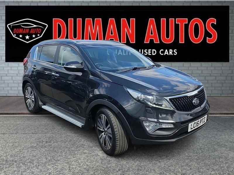 Black Used 2015 Kia Sportage 3 SUV | £5,495 (Good price) - Image 1/4