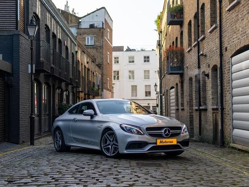 Used Mercedes C63 AMG Premium 2016 Silver Coupe