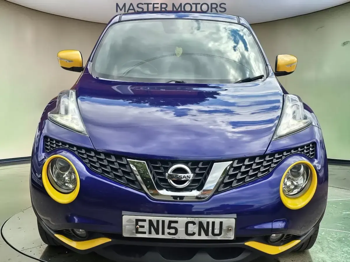 Used Nissan Juke Acenta Premium 117 HP (86 kW) 2015 Blue SUV