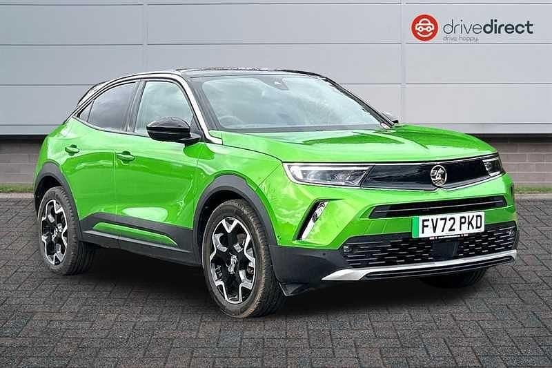 Used Vauxhall Mokka Ultimate 100 kW (136 HP) 2022 Green SUV