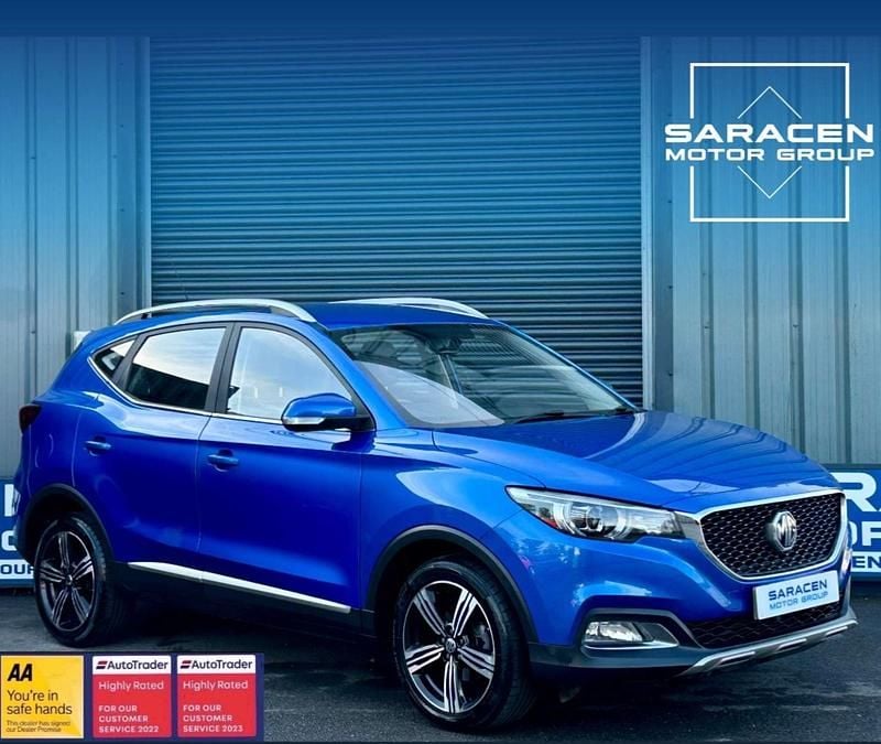 Blue Used 2020 MG ZS Exclusive Sedan | £12,495 (Fair price) - Image 1/4