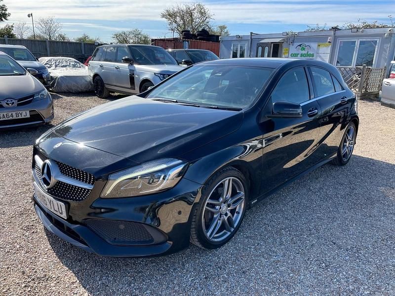 Used Mercedes A180 AMG Line Premium Plus 2016 Black Hatchback