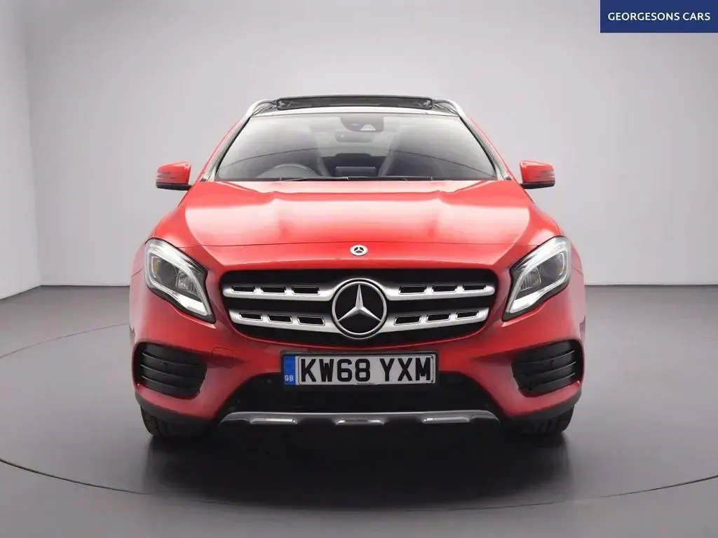 Used Mercedes GLA220 AMG line 170 HP (125 kW) 2018 Red SUV