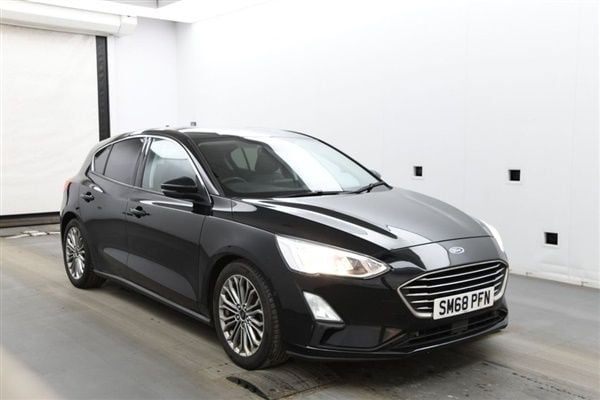 Black Used 2018 Ford Focus Titanium X Hatchback | £8,690 (Fair price) - Image 1/1