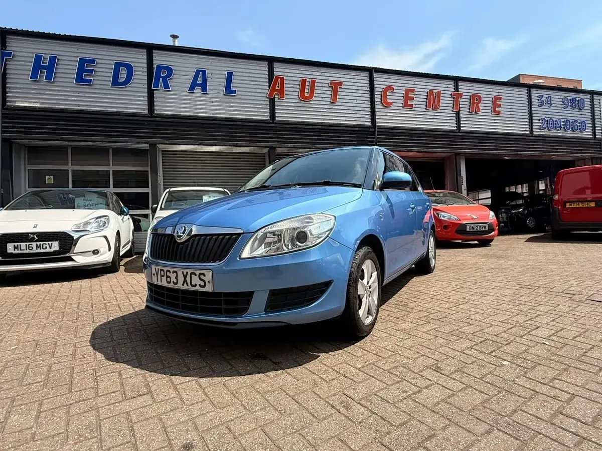 Used Skoda Fabia SE 2013 Blue Hatchback