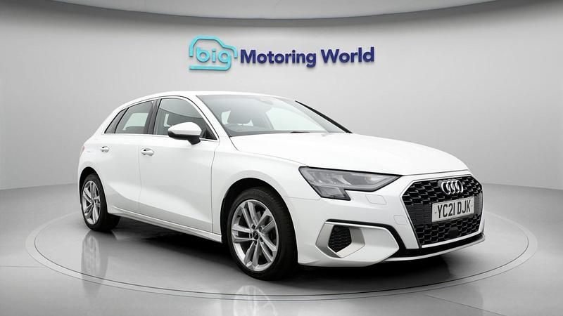 Used Audi A3 Sportback Sport 2021 White Hatchback
