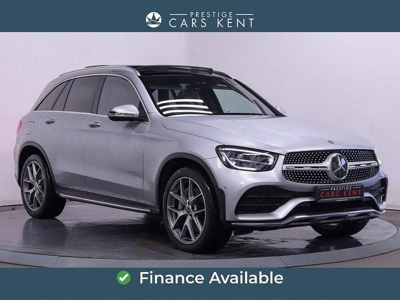 Used Mercedes GLC300 AMG line 245 HP (180 kW) 2022 Silver SUV