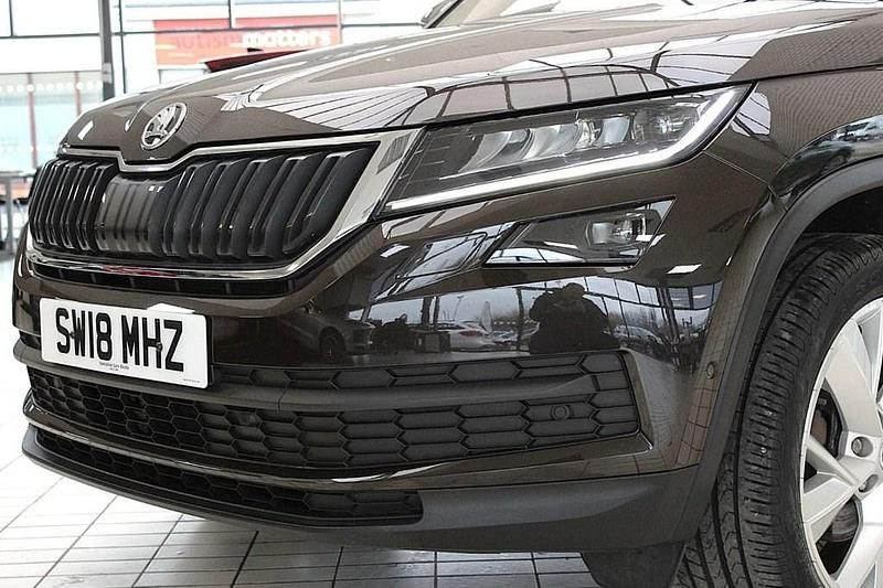 Used Skoda Kodiaq 150 HP (110 kW) 2018 Brown SUV