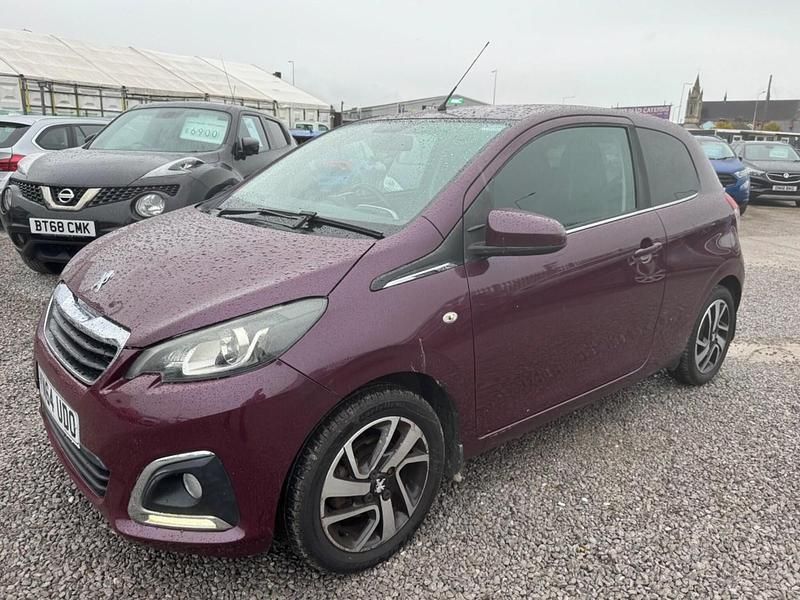 Mauve/purple Used 2014 Peugeot 108 Allure Hatchback | £3,700 (Fair price) - Image 1/4