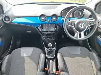 Used Vauxhall Adam 70 HP (51 kW) 2019 Blue Hatchback