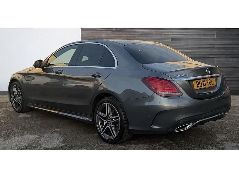 Used Mercedes C300e AMG line 2021 Grey Sedan