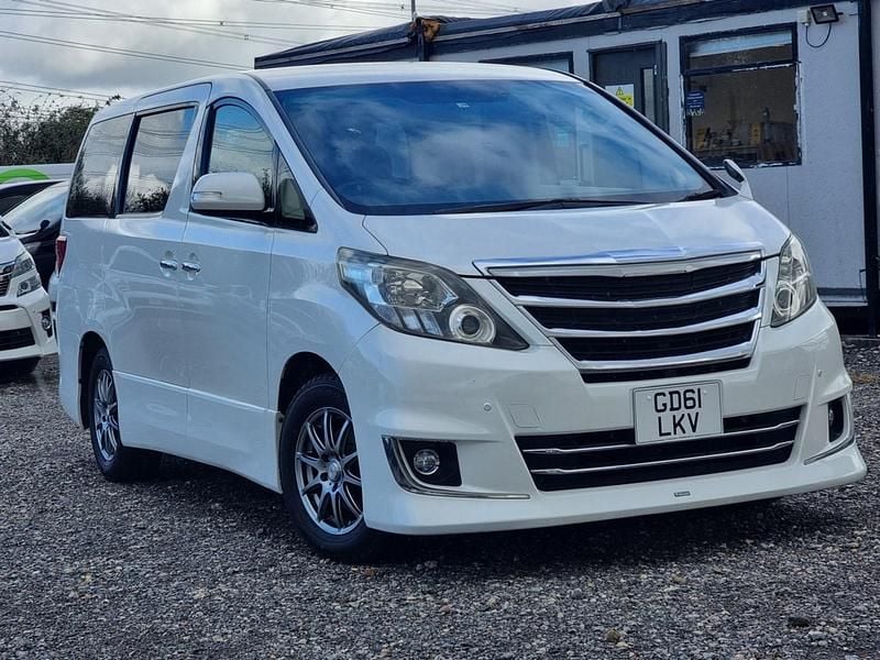 White Used 2012 Toyota Alphard MPV | £11,985 - Image 1/4