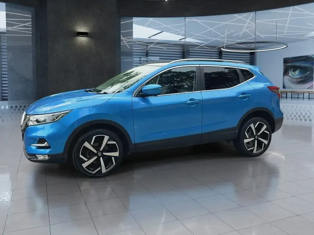 Used Nissan Qashqai Tekna 115 HP (84 kW) 2018 Blue SUV