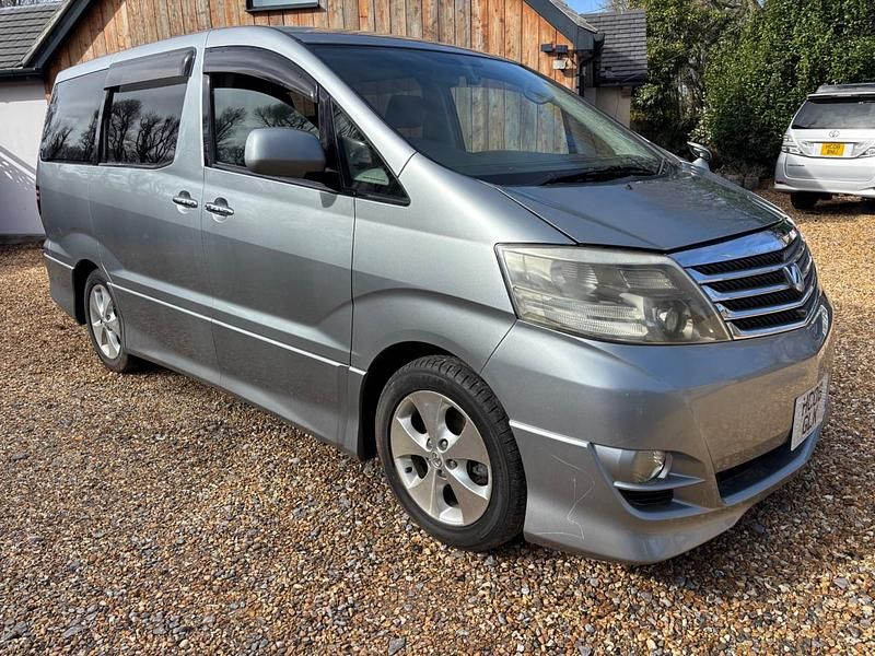Used Toyota Alphard 159 HP (116 kW) 2006 Silver MPV