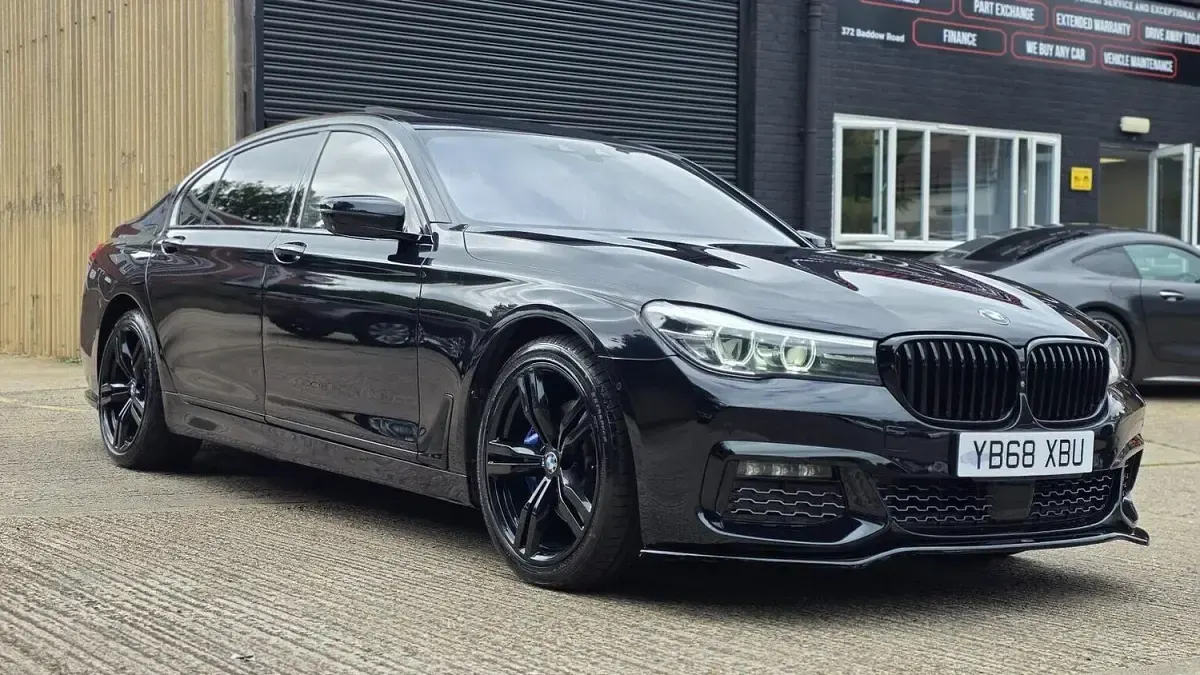 Used BMW 730L M Sport 2018 Black Sedan