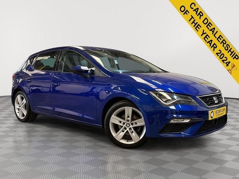 Blue Used 2018 Seat Leon FR Hatchback | £8,698 (Good price) - Image 1/4