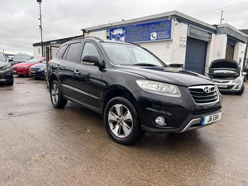Used Hyundai Santa Fe Premium 194 HP (142 kW) 2012 Black SUV