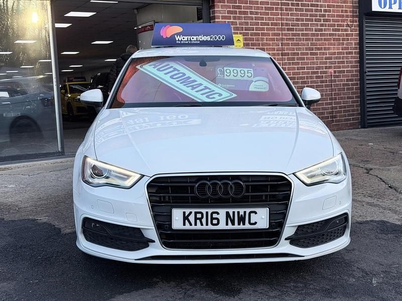 Used Audi A3 S-Line 150 HP (110 kW) 2016 White Hatchback