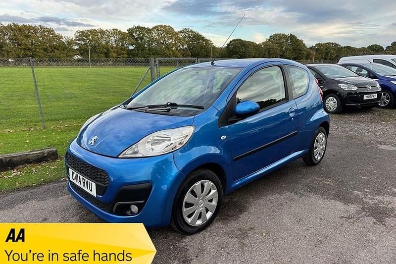 Black Used 2014 Peugeot 107 Active Hatchback | £3,495 (Fair price) - Image 1/1