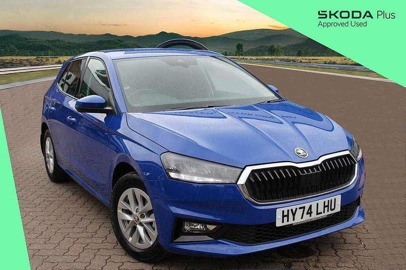 Used Skoda Fabia Comfort 79 HP (58 kW) 2024 Blue Hatchback