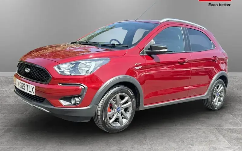 Used Ford Ka Plus Active 86 HP (63 kW) 2019 Red Hatchback