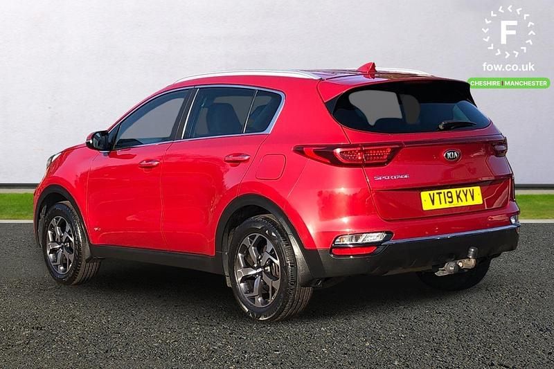 Used Kia Sportage 177 HP (130 kW) 2019 Red SUV