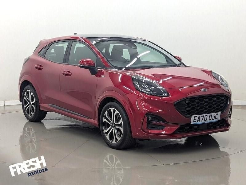 Red Used 2020 Ford Puma ST-Line Hatchback | £12,390 (Fair price) - Image 1/4