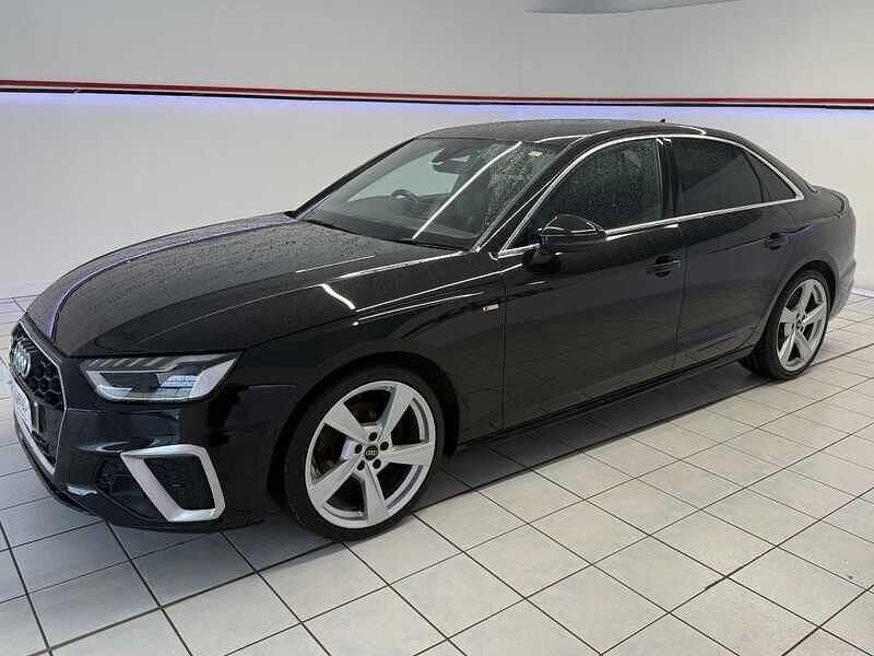 Used Audi A4 S-Line 150 HP (110 kW) 2021 Black Sedan
