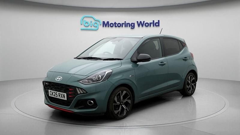 Used Hyundai i10 N Line 90 HP (66 kW) 2025 Green Hatchback