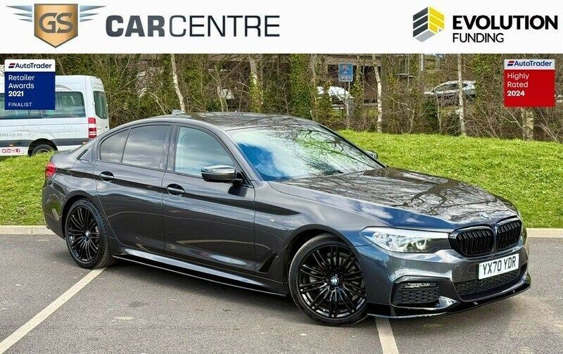 Grey Used 2020 BMW 520 M Sport Sedan | £18,300 (Super price) - Image 1/4