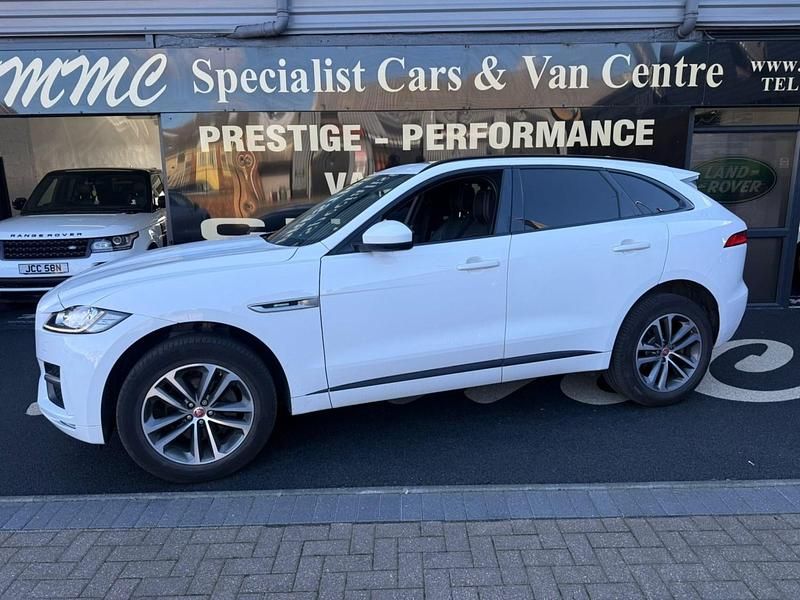 Used Jaguar F-Pace R-Sport 180 HP (132 kW) 2018 White SUV