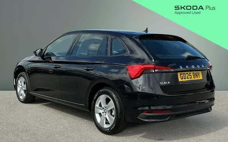 Used Skoda Scala SE 116 HP (85 kW) 2025 Black magic pearl effect Hatchback