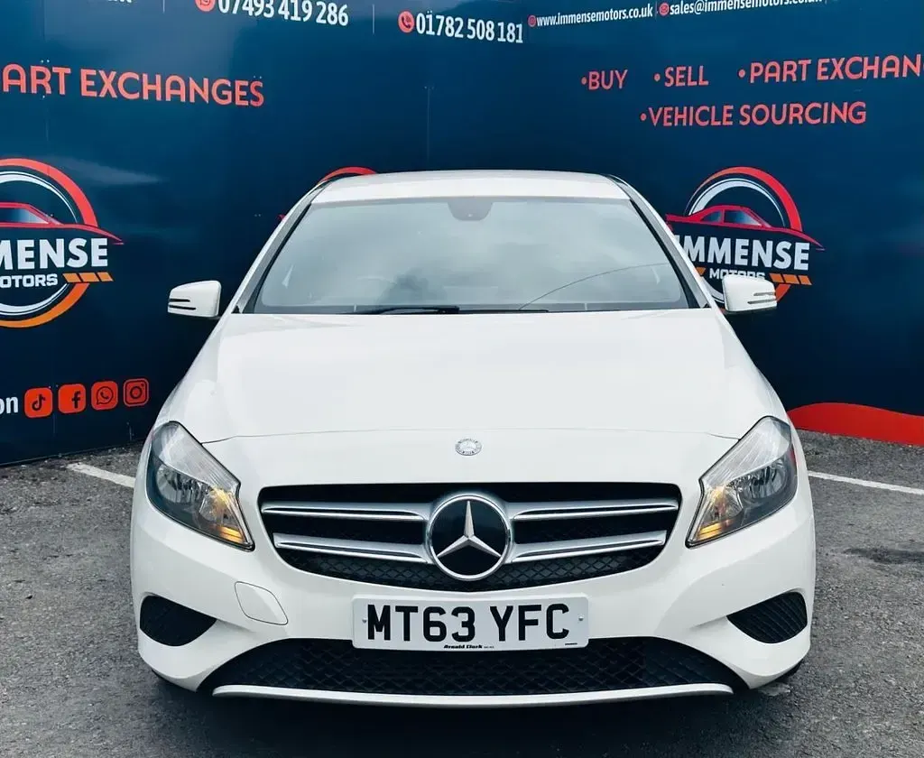 Used Mercedes A180 2013 White Hatchback