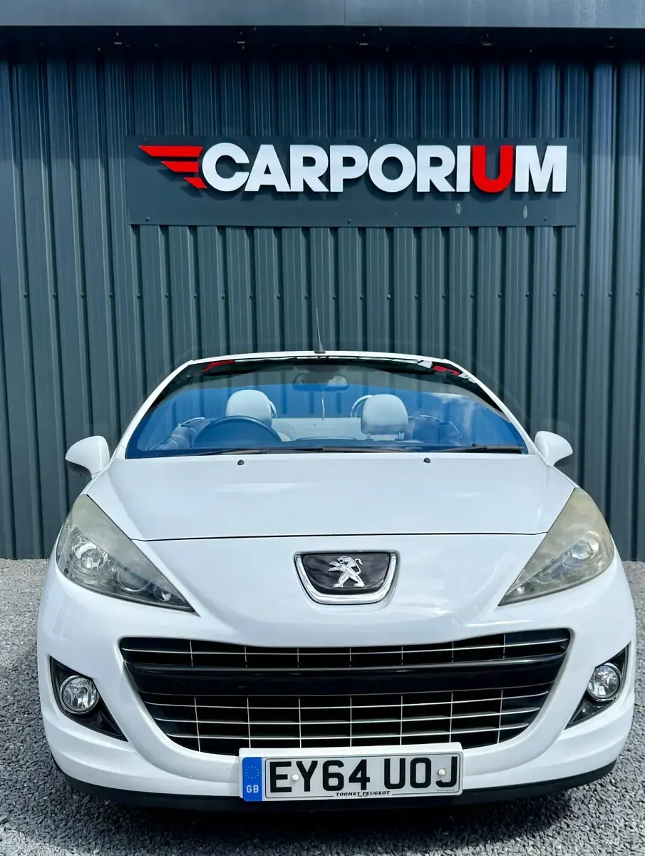 Used Peugeot 207 Roland Garros 2014 White Cabriolet